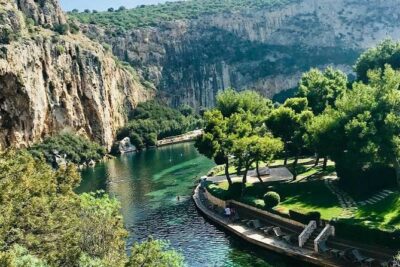 2 Hour Private Sidecar Tour to Athens Riviera & Lake Vouliagmeni - Stop 1: Limni Vouliagmenis, the healing lake break with myth + science