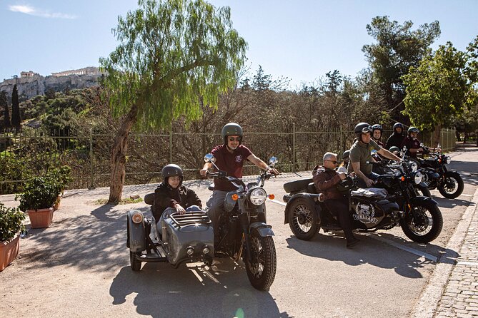 2 Hour Private Sidecar Tour to Athens Riviera & Lake Vouliagmeni - The sidecar experience: fun, different, and more comfortable than it sounds