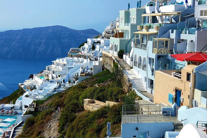 5-Day Tour in Mykonos & Santorini Sun & Sea - Palea Kameni Hot Springs and the Red Beach Plan: The Day That Feels Like a Movie
