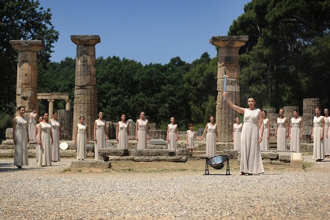 "A Day in Ancient Olympia:The Cradle of the Olympics Games" - Olympia Archaeological Museum: when statues start telling the story