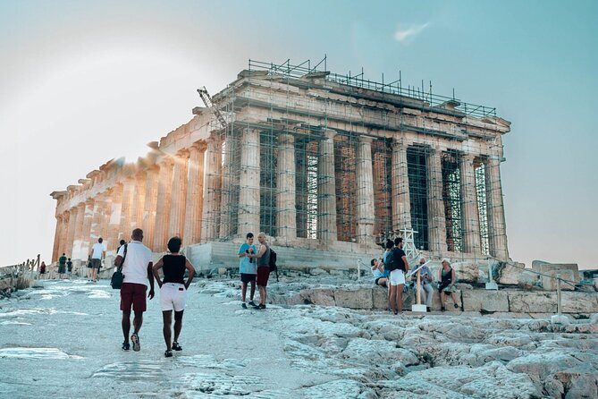 Acropolis and Agora Tour: The Rise & Fall of Democracy - Acropolis first: Parthenon, Nike, Erechtheion in order