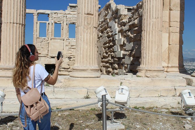 Acropolis E-Ticket with Audio Guide & Athens City Audio Tour - Where to start at the Acropolis: South Slopes and the right entrance