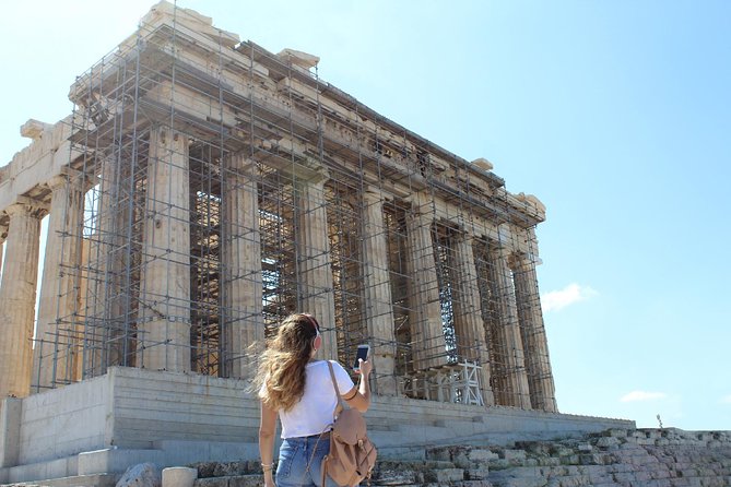 Acropolis E-Ticket with Audio Guide & Athens City Audio Tour - Stop 1: Propylaea, Theatre of Dionysus, and the Asclepieion connection