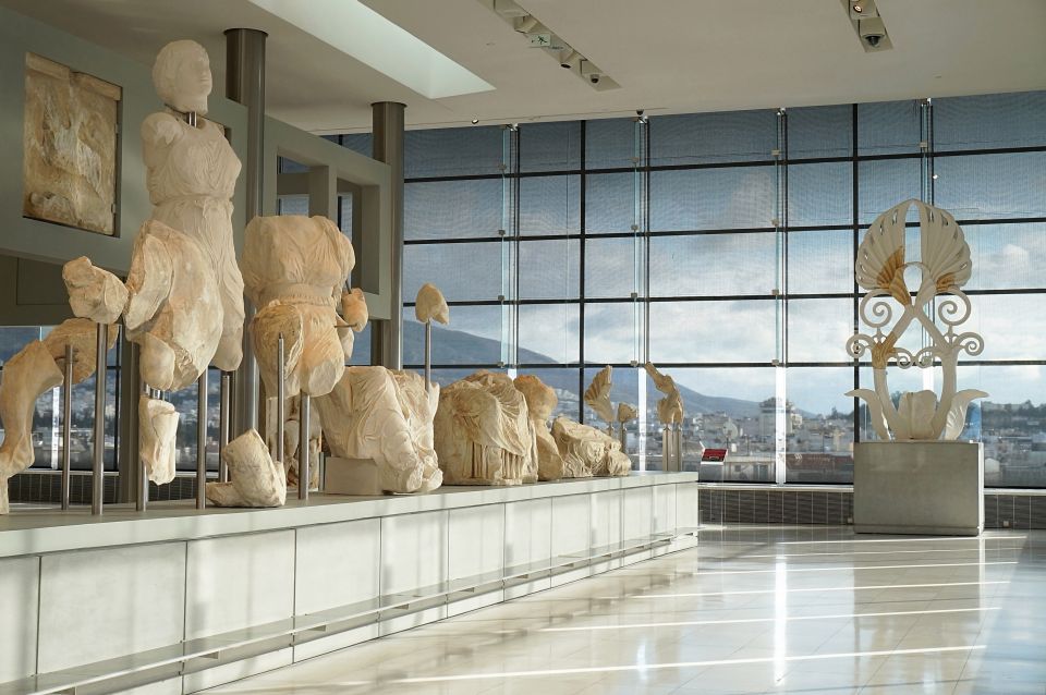 Acropolis Museum & National Archaeological Museum Ticket - The Outdoor Area Under the Museum: Plan It Before Indoor Closing Times