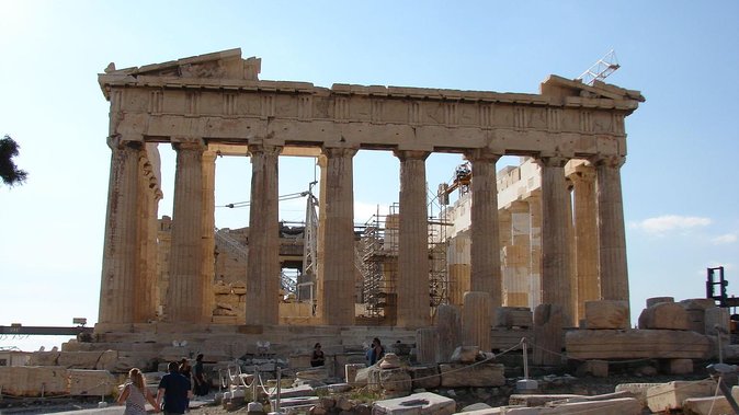 Acropolis of Athens, Parthenon and Acropolis Museum private tour with dinner - The Parthenon perimeter walk: what to notice as you move