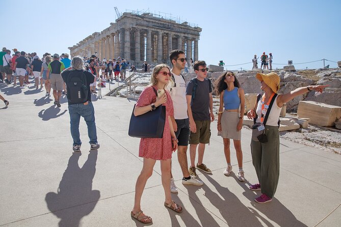 Acropolis Walking Tour, Including Syntagma Square & City Center - Inside the Acropolis: Propylaea, Nike Temple, and Your Parthenon Time