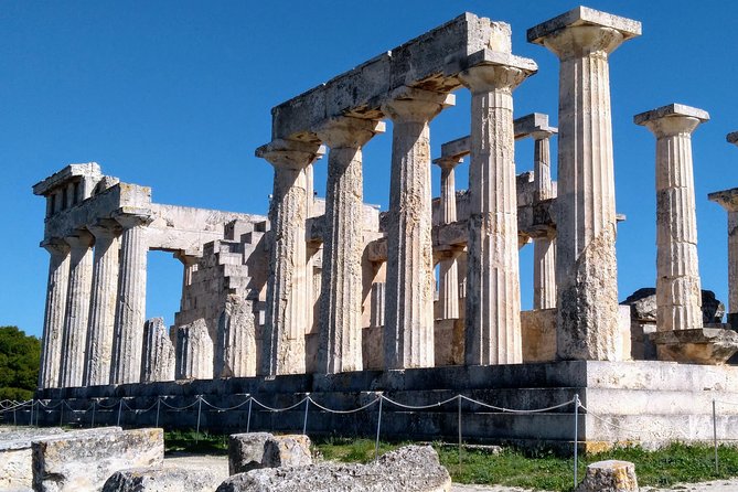 Aegina Island St Nektarios & Temple of Athina Aphaia Private Tour - Perdika fishing village: where Aegean streets turn into your lunch plan