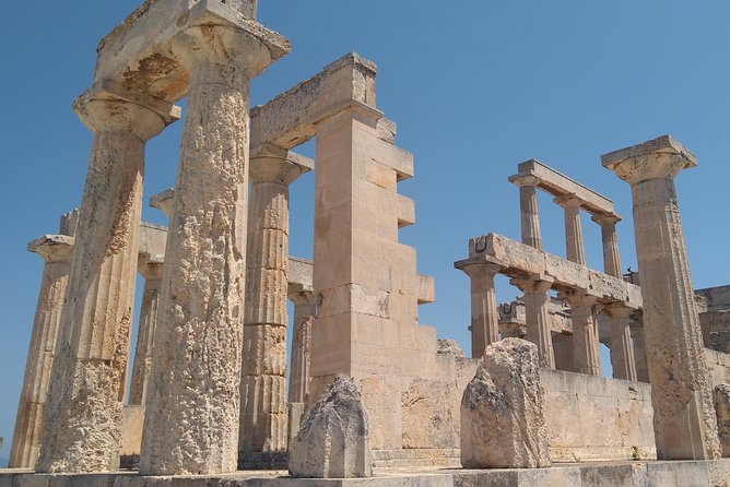 Aegina Island St Nektarios & Temple of Athina Aphaia Private Tour - Optional Moni island beach time: add water time if you want it