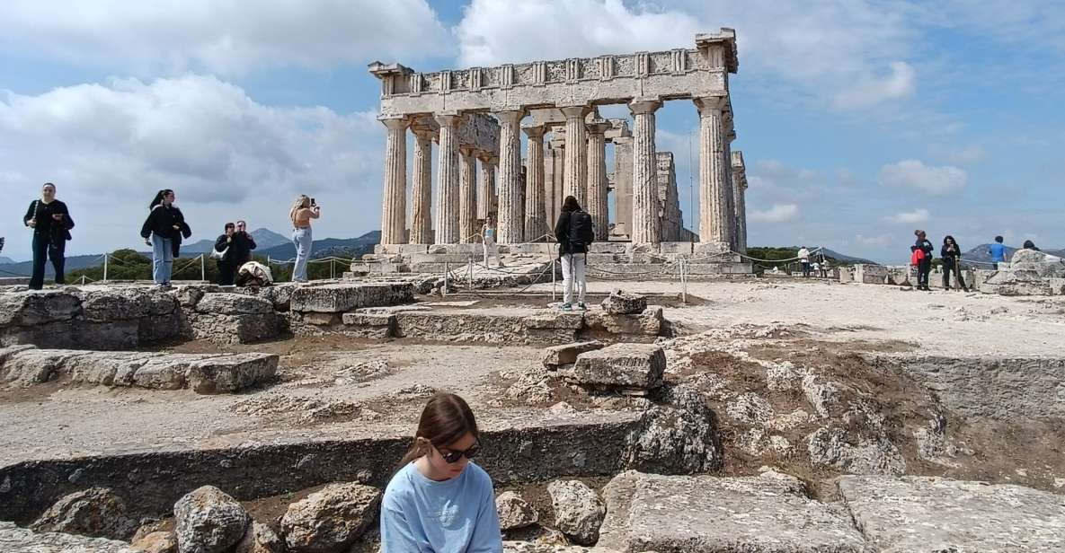 Aegina Island & Temple of Athina Aphaia Private Day Tour - Temple of Athena Aphaia: the big ancient payoff on a 160-meter hill
