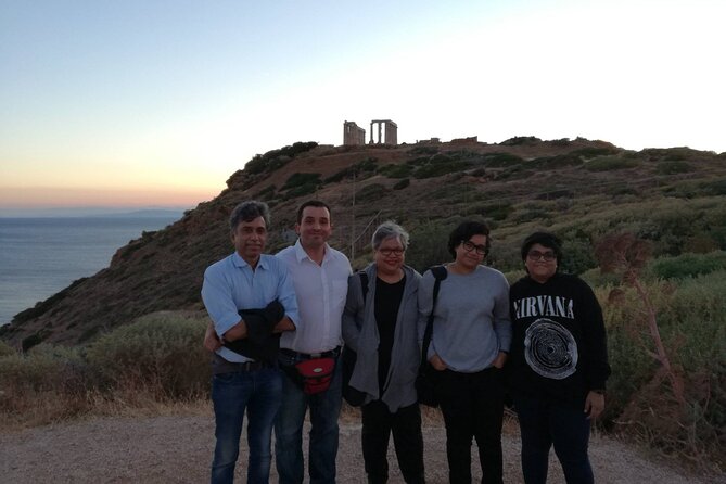Amazing Sunset at Poseidon's Temple, Cape Sounio - Stop 1: Lake Vouliagmeni and the 24°C-Water Surprise
