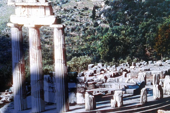 Anc. Corinth, Mycenae, Epidaurus & Nafplio Full Day Private Tour - Temple of Apollo: short stop, strong payoff