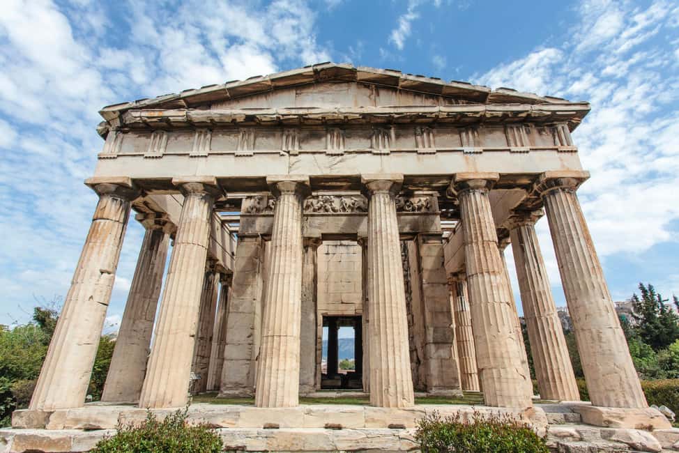 Ancient Agora: Audiovisual self-guided tour with 3D models - How the self-guided app tour works in the Agora