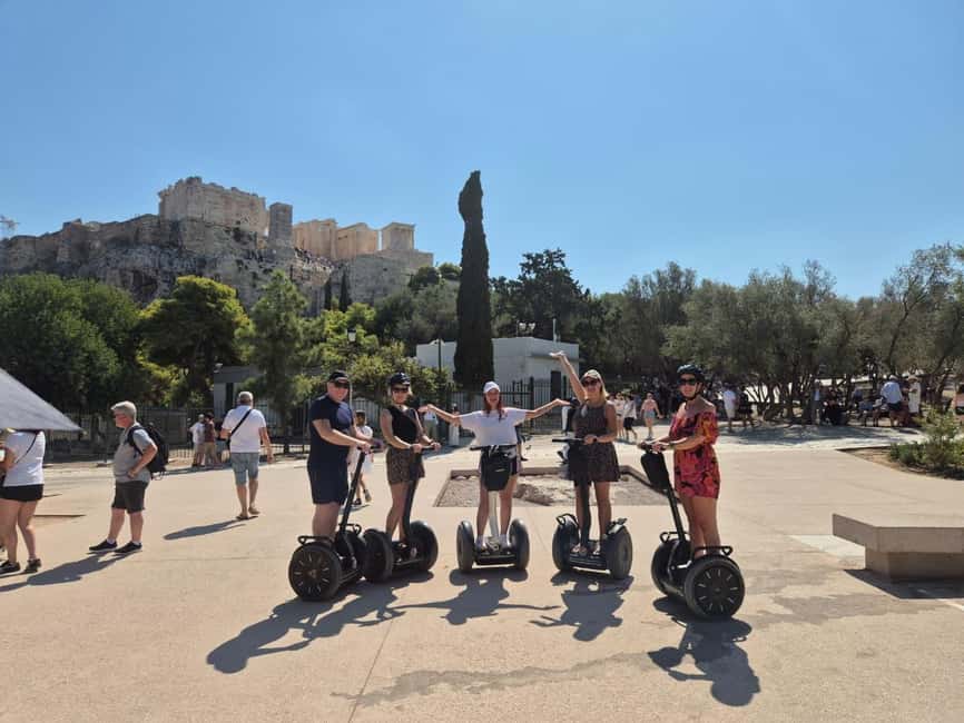Ancient Athens, Agora, and Keramikos Segway Tour - Up toward the Acropolis entrance and the Pnyka viewpoint