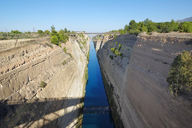 Ancient Corinth and the Corinth Canal Half Day Private Tour - Stop 1: Corinth Canal for quick photos and clear orientation