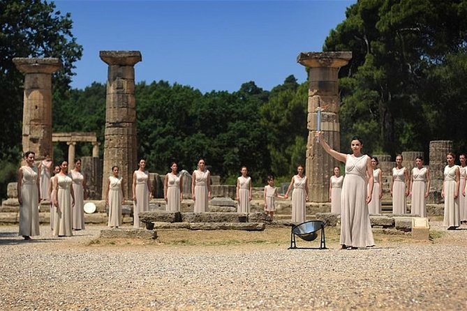 Ancient Olympia & Ancient Corinth Private LuxuryTour from Athens - First Museum Stop: Olympia’s artifacts, Zeus context, and Archimedes