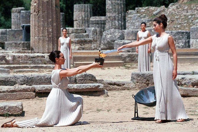 Ancient Olympia/ Ancient Corinth private tour from Athens/ Nafplio (up 12 hours) - Archimedes Museum: The Optional Science Break