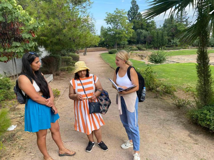 Aristotle's Philosophy Experiential Workshop, Lyceum, Athens - Rizari Park warm-up: ancient Greek and the Socrates–Plato–Aristotle thread