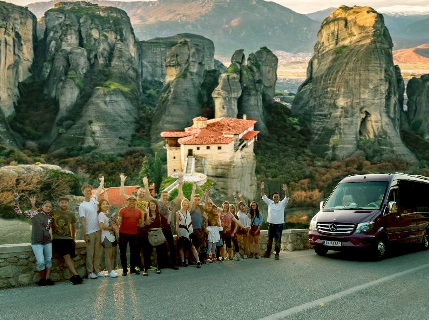 Athens: 2-Day Meteora Tour in Spanish with Guide & Hotel - The sunset Meteora tour in English: photos, viewpoints, and one interior stop