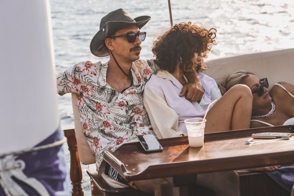Athens: 3-Hour Sunset Cruise with Swim Stop, Snacks & Drinks - The swim stop off CALYPSO: how to make the jump-in worth it