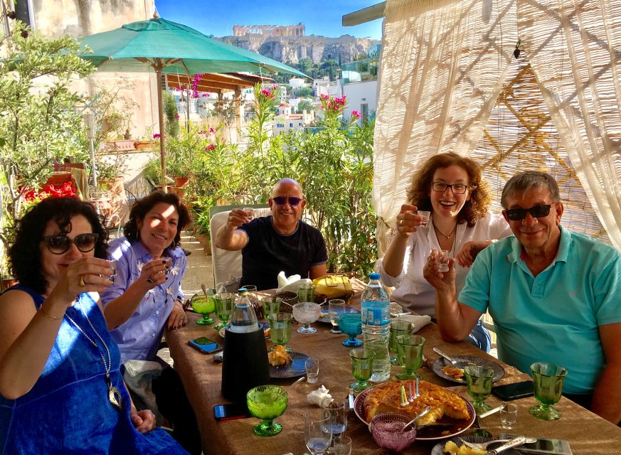 Athens: 7-Course Dinner and Wine Pairing with Acropolis View - Rooftop in Monastiraki with a clear Acropolis view