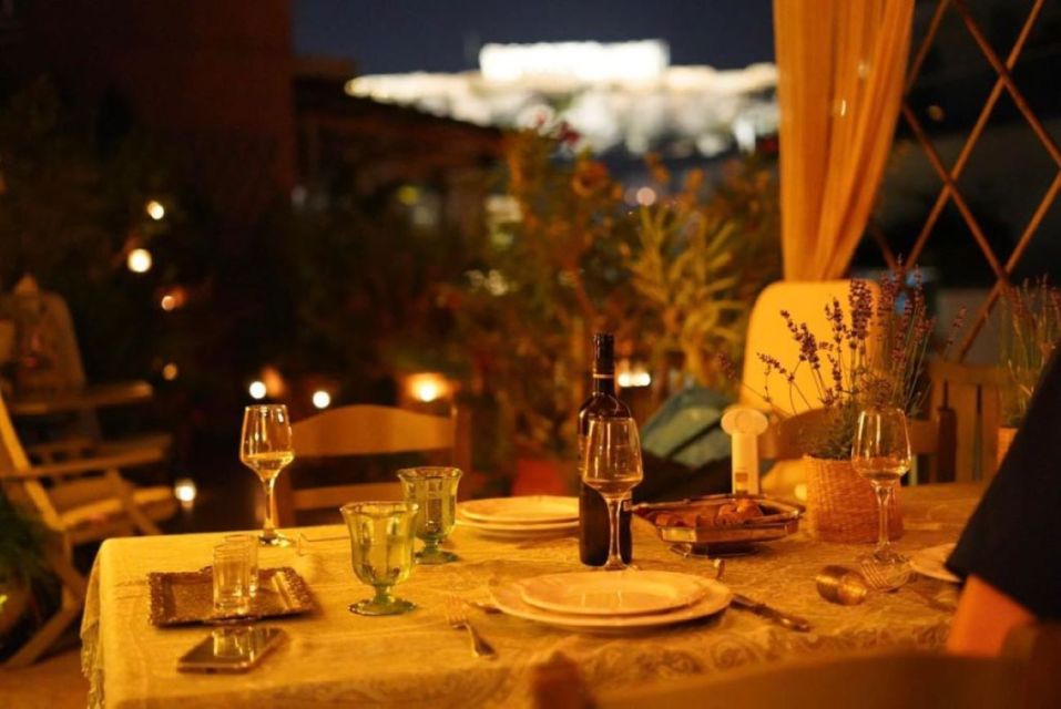 Athens: 7-Course Dinner and Wine Pairing with Acropolis View - Meeting point on Miaouli Street: how not to get lost