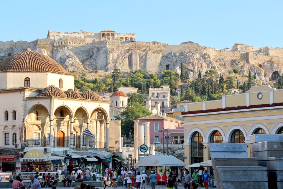 Athens: Acropolis and City Highlights Half-Day Tour - Temple of Olympian Zeus and the surrounding pass-by views