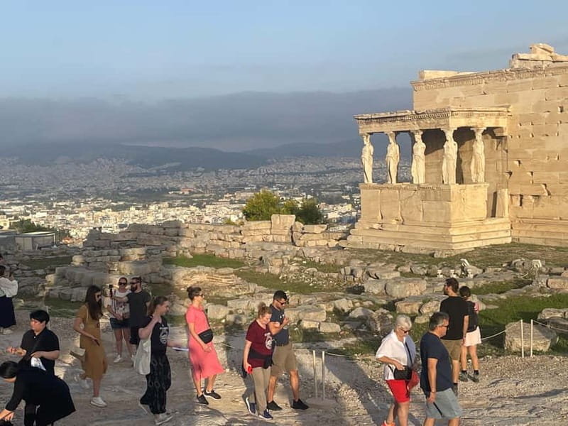 Athens: Acropolis and Parthenon Guided Walking Tour - Temple of Athena Nike and the climb to the Propylaea gateway