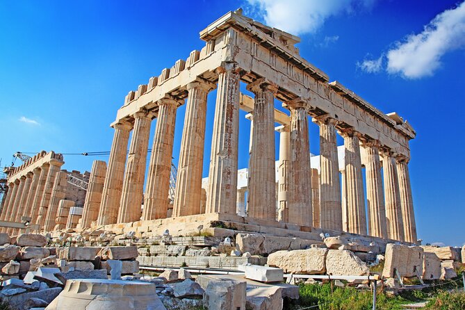 Athens, Acropolis and The New Acropolis Museum on a bus tour - The Acropolis walk: Propylaea to Parthenon, with real structure