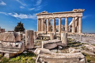 Athens, Acropolis and The New Acropolis Museum on a bus tour - Passing Temple of Olympian Zeus and Syntagma Square: city Athens before the hill