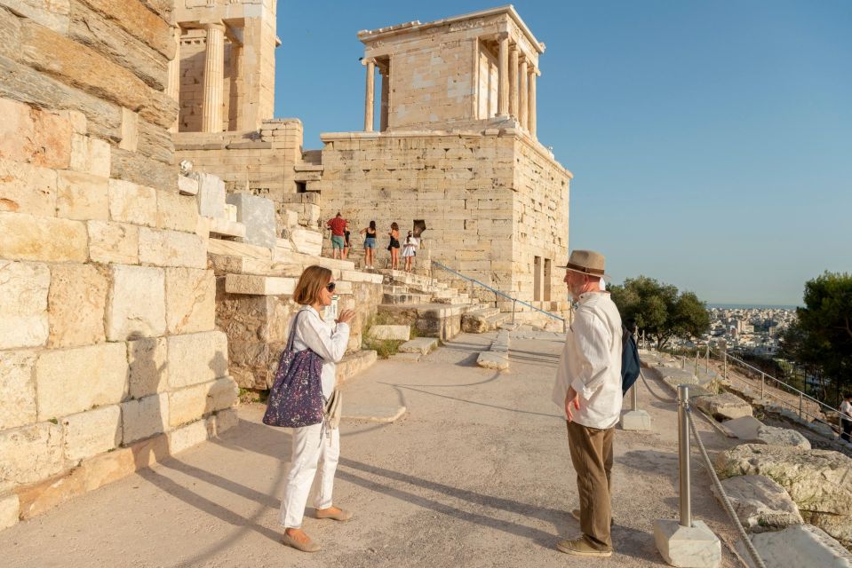 Athens: Acropolis FULLY PRIVATE Tour with Licensed Guide - Temple of Athena Nike: short stop, sharp meaning