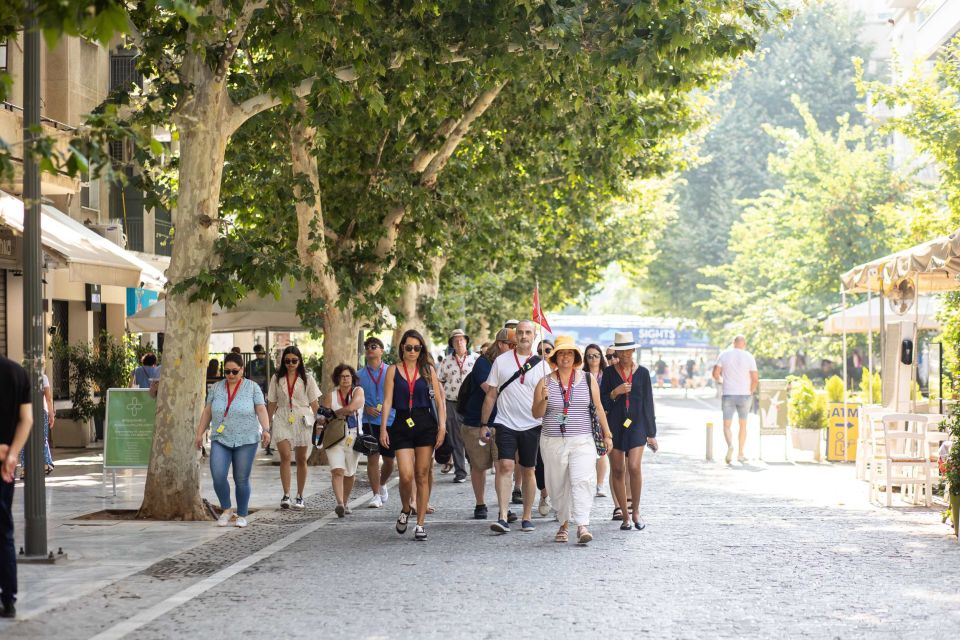Athens: Acropolis Guided Walking Tour & Plaka Audio Tour - Odeon of Herodes Atticus: a sense of public art and audience life