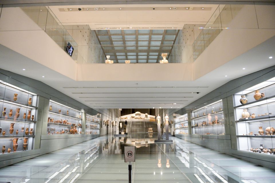 Athens: Acropolis Museum Private Guided Tour - Parthenon pediments and sculptures: democracy, art, and the big takeaway