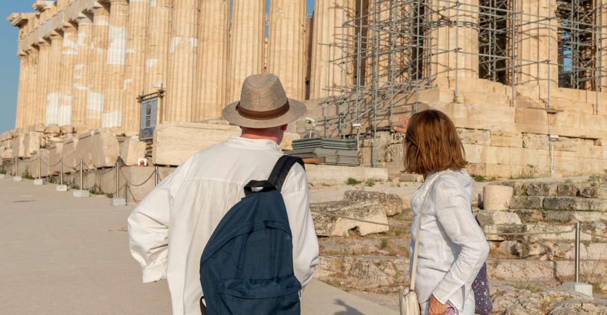 Athens: Acropolis & Plaka Neighborhood Private Walking Tour - Propylaea, Athena, and Temple of Nike: The Sun, the Story, and the Angles