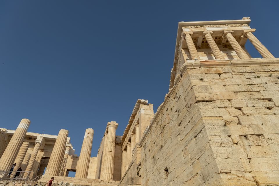 Athens: Acropolis & Plaka Neighborhood Private Walking Tour - Parthenon and Erechtheion: Myth Battles You Can Point To