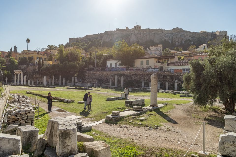 Athens: Acropolis & Plaka Neighborhood Private Walking Tour - Descending Through Olive Trees Into Plaka: From Big Power to Everyday Life