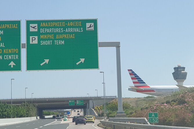 Athens Airport to Piraeus Cruise Terminal- Transfer By Mercedes E Class Wagon - Arrival at the cruise terminal: dropped at the right spot