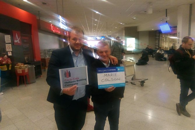 Athens Airport Transfers Hilton,Novotel,Crown Plaza,Marriot,Radisson Blue,Divani - Mercedes E200 Ride Comfort: A/C, WiFi, and Water That Makes the First Transfer Less Miserable