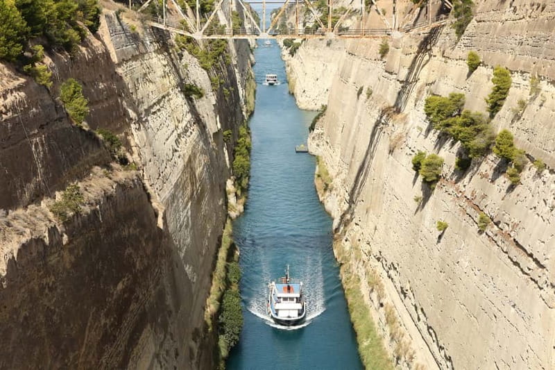 Athens: Ancient Corinth and Canal Shore Excursion - Corinth Canal in 20 minutes: how to make the most of the photo stop