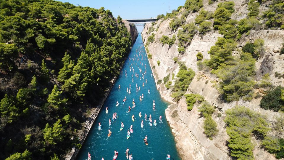 Athens: Ancient Corinth and Canal Shore Excursion - English on the day: live help vs. your audio safety net