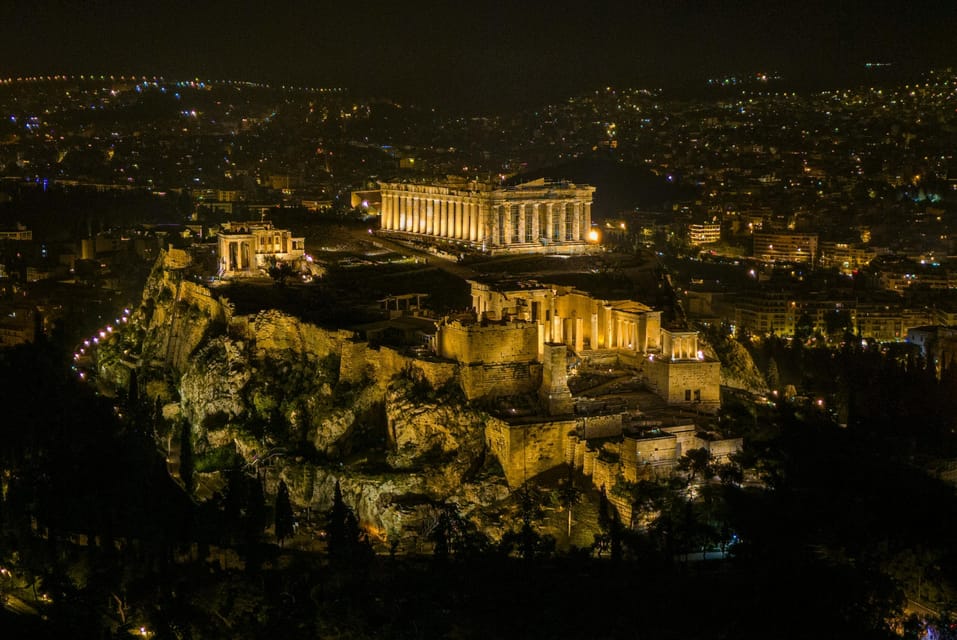 Athens and Piraeus: Private Night Tour - Private pickup, an English-speaking driver, and the pace you control