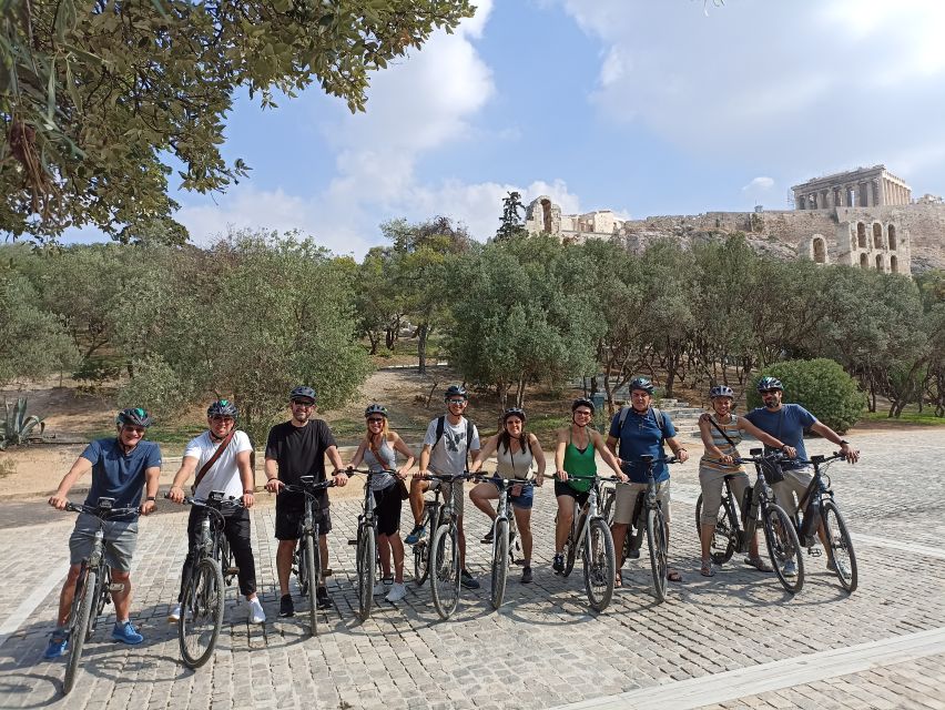 Athens: Bike Tour with Acropolis & Parthenon Visit - Passing Acropolis Museum on the way to Thiseio