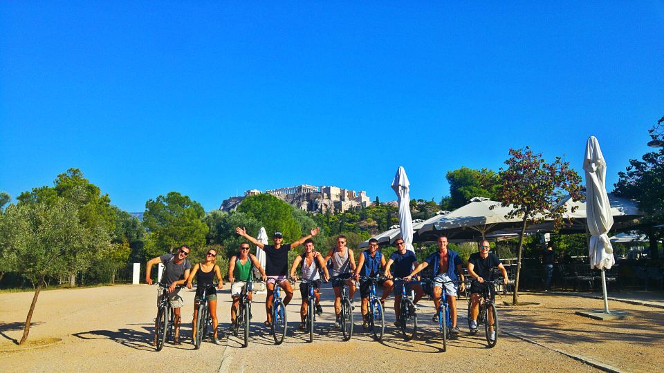 Athens: Bike Tour with Acropolis & Parthenon Visit - Ancient ruins along your bike lane: Kerameikos, Agoras, and Hephaestus