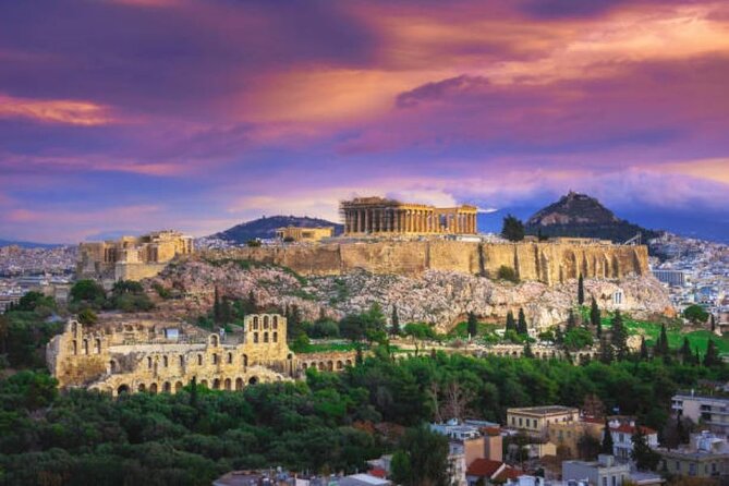 Athens by night - Moving Toward Plaka and Hadrian’s Library: The City Gets Steeper
