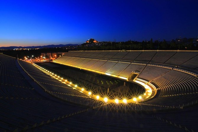 Athens By Night Driving Tour (Highlights) , and Dinner time - Athens University area: classic buildings with quick photo breaks