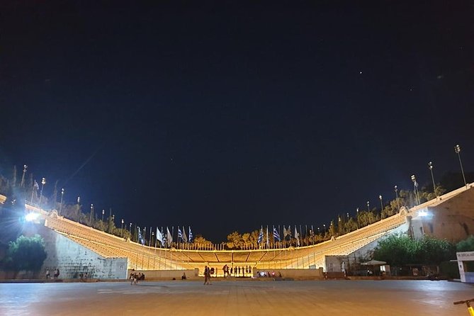 Athens By Night Driving Tour (Highlights) , and Dinner time - What you’re paying for: private transport, photo stops, and onboard Wi‑Fi