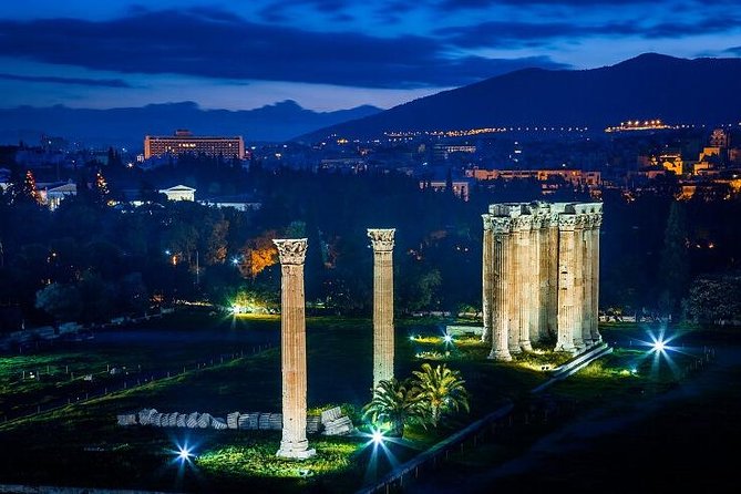 Athens By Night Driving Tour (Highlights) , and Dinner time - The real itinerary: where the time goes, stop by stop