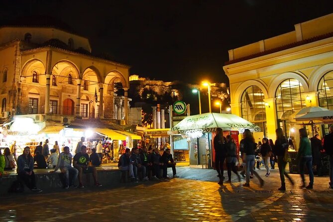 Athens by Night: Walking Tour - Psirri into Thissio: illuminated ruins and a night you can taste