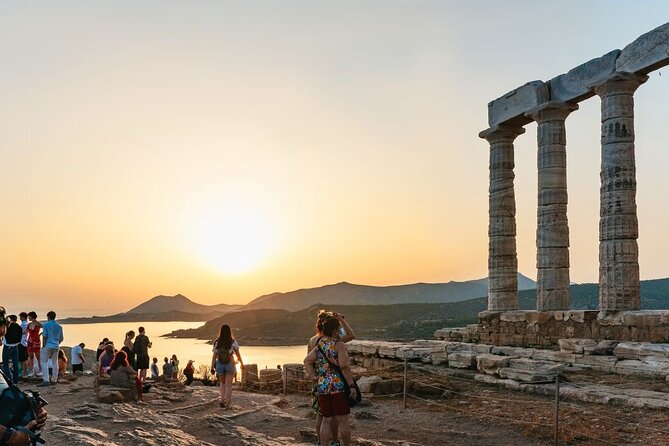 Athens: Cape Sounion and Poseidon Temple Sunset with Audio Guide - Temple of Poseidon at the golden hour: what you’re really paying for