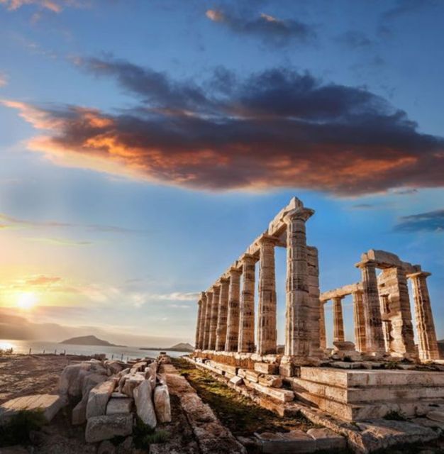 Athens: Cape Sounion &Temple of Poseidon Sunset Tour & Audio - Lake Vouliagmeni: a thermal-water stop with limited time