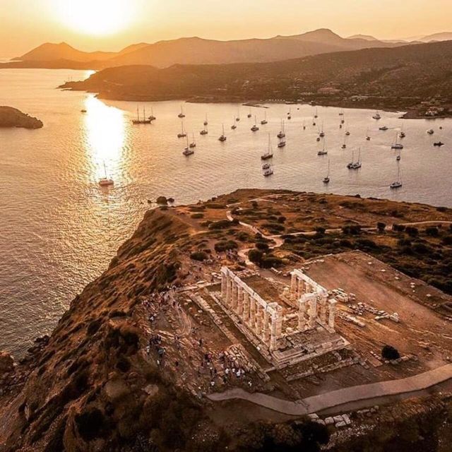 Athens: Cape Sounion &Temple of Poseidon Sunset Tour & Audio - Pickup in Athens: Pireas or the Stavros Niarchos area